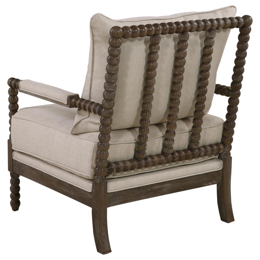 Blanchett Beige Accent Chair