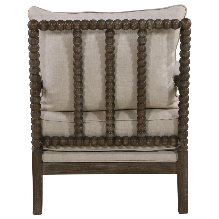Blanchett Beige Accent Chair
