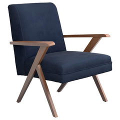 Cheryl Blue Accent Chair