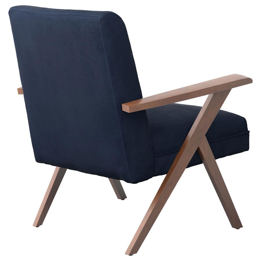Cheryl Blue Accent Chair