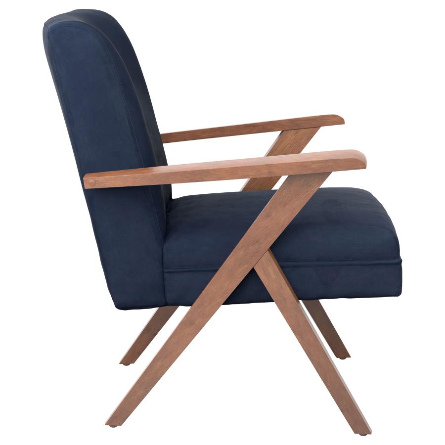 Cheryl Blue Accent Chair