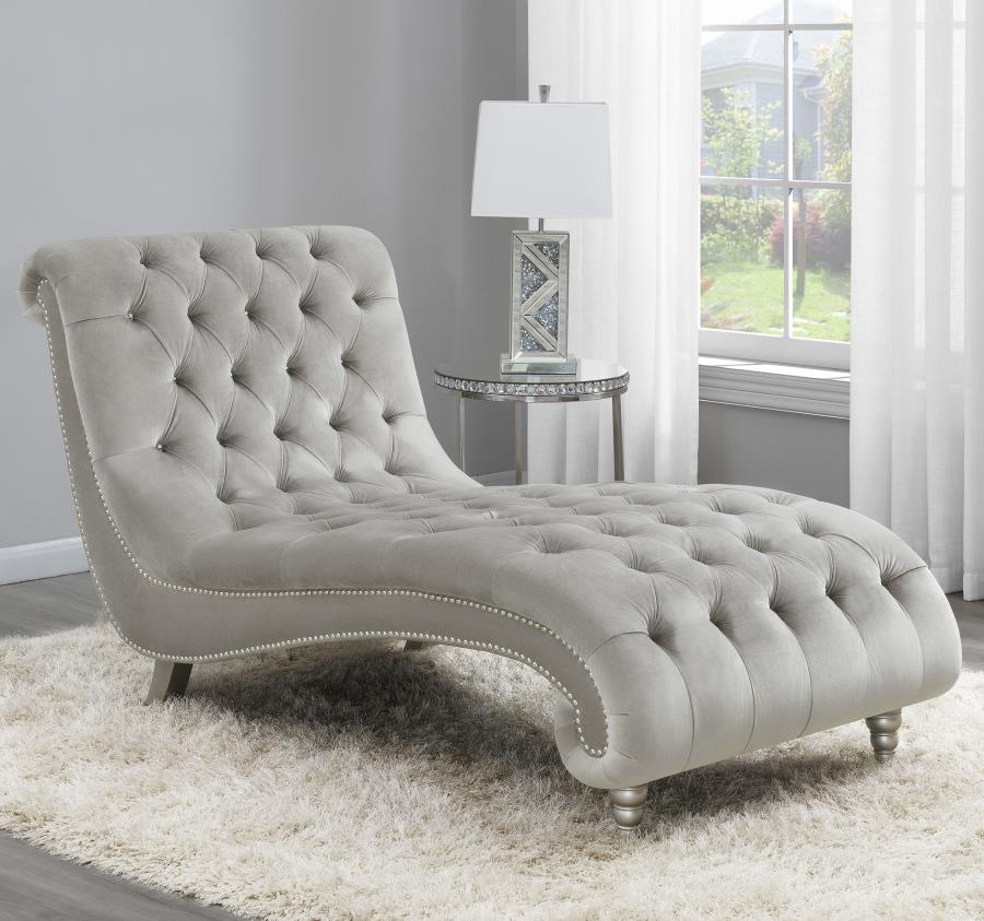 Lydia Grey Chaise