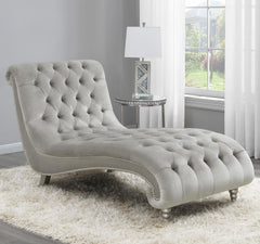 Lydia Grey Chaise