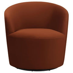 Joyce Orange Swivel Chair