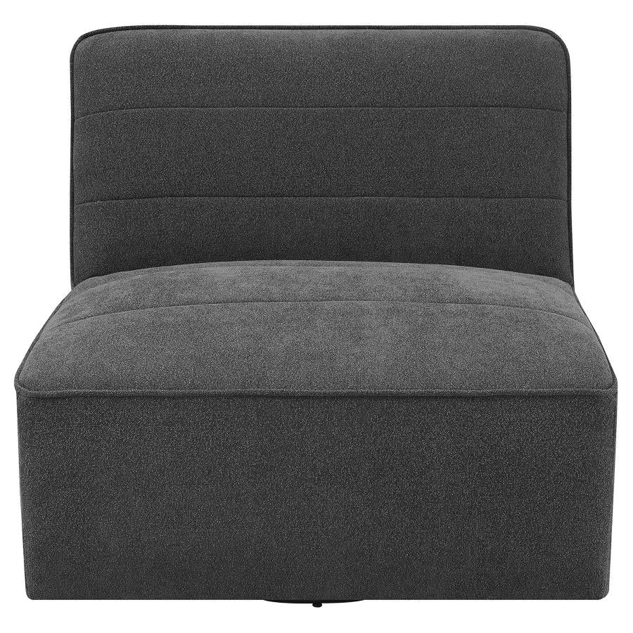 Cobie Grey Swivel Chair