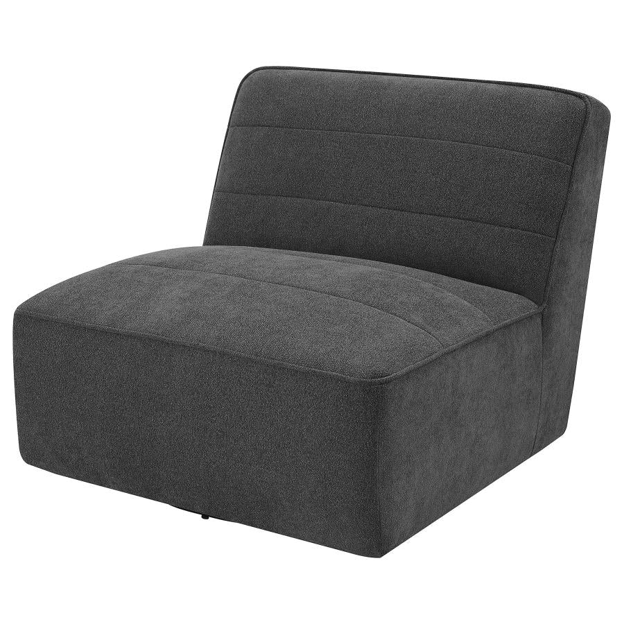 Cobie Grey Swivel Chair