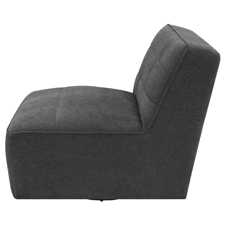 Cobie Grey Swivel Chair