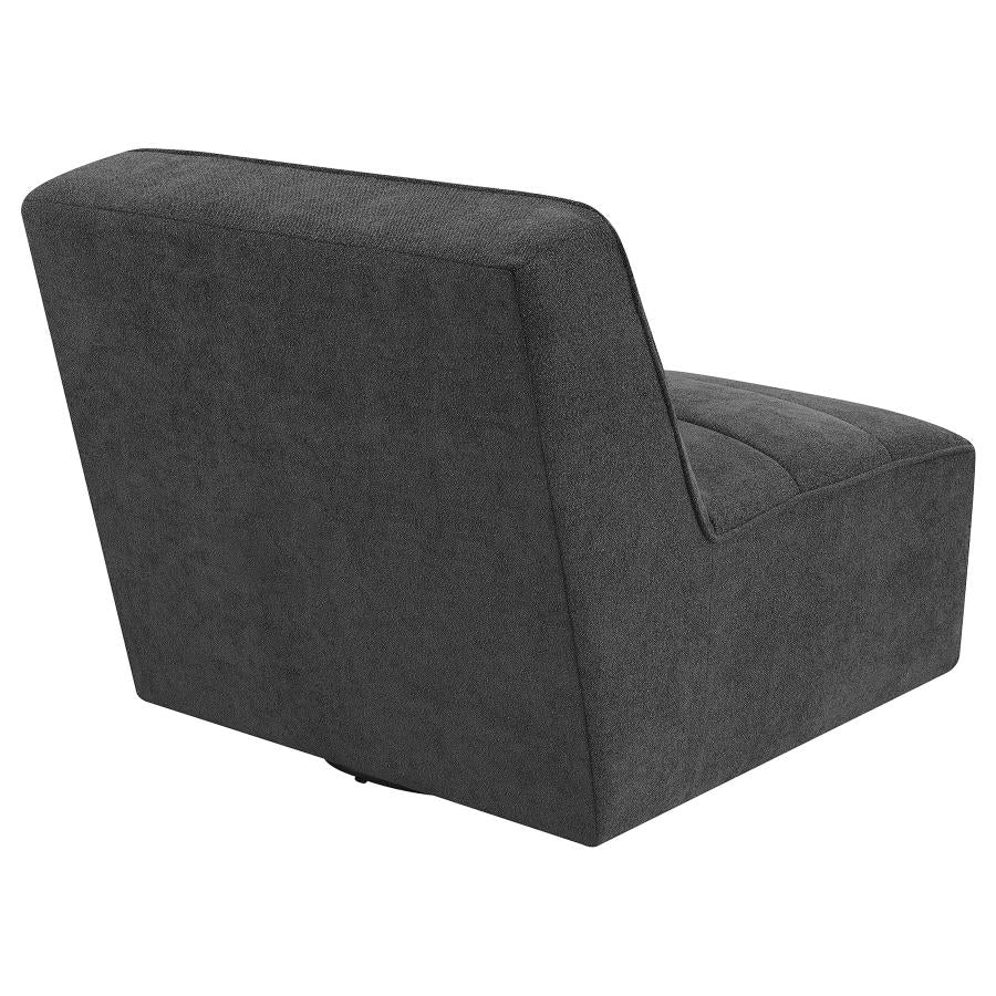 Cobie Grey Swivel Chair