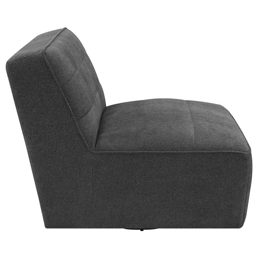 Cobie Grey Swivel Chair