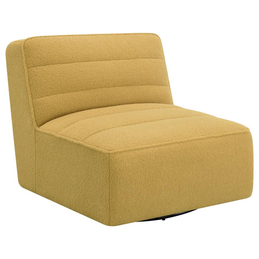 Cobie Yellow Swivel Chair