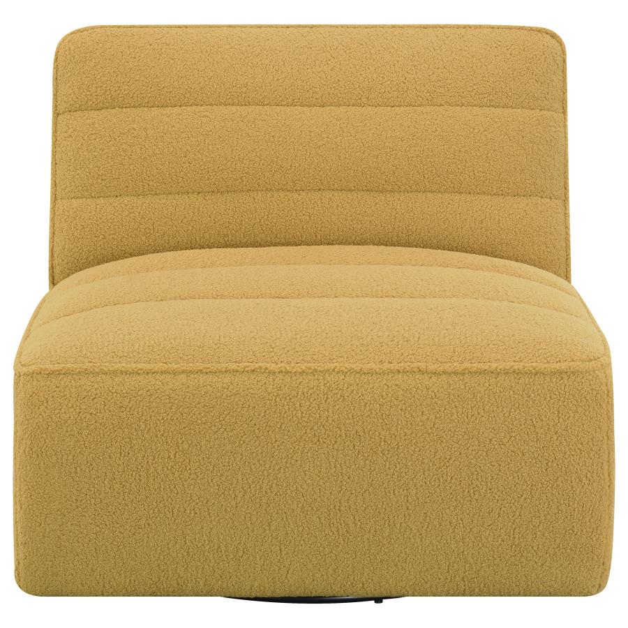 Cobie Yellow Swivel Chair