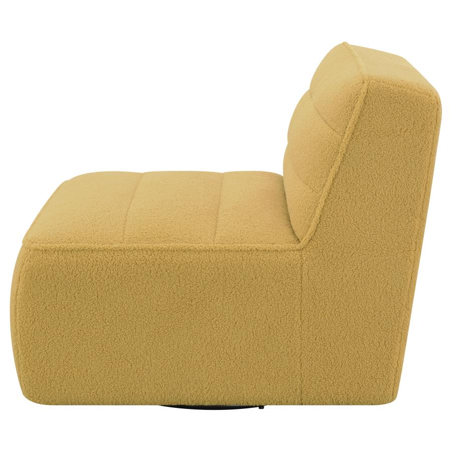 Cobie Yellow Swivel Chair