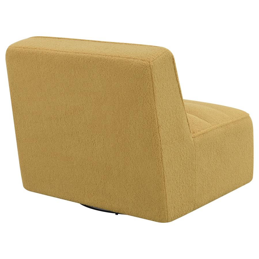 Cobie Yellow Swivel Chair