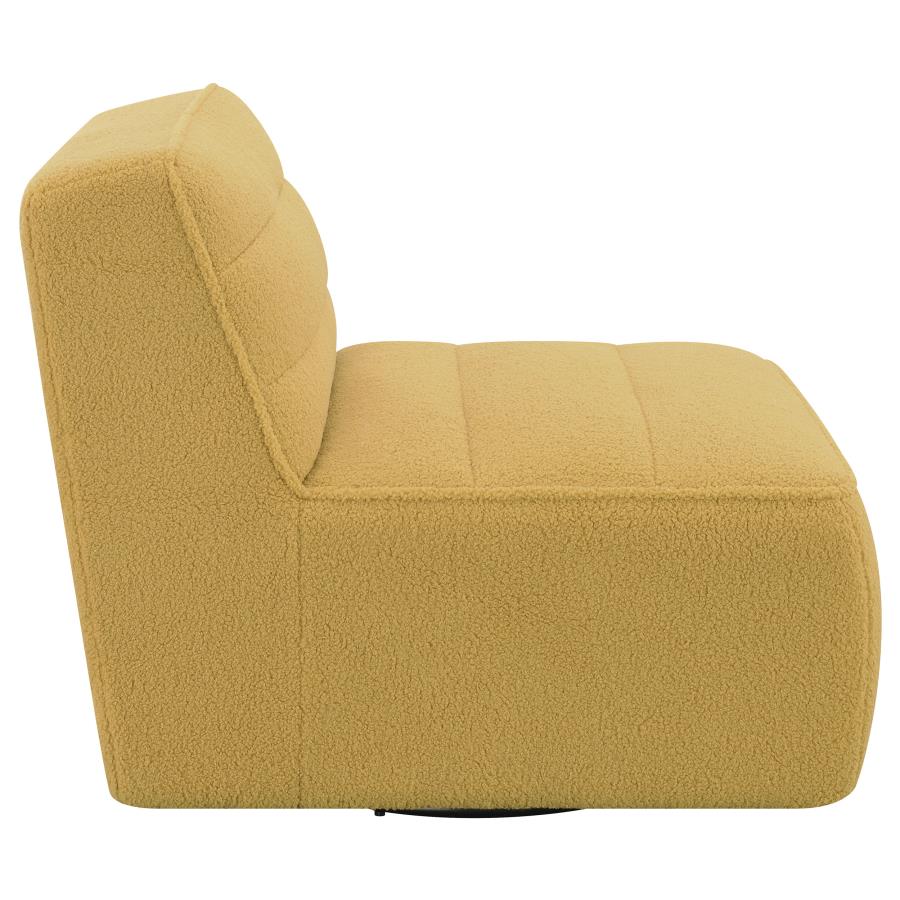 Cobie Yellow Swivel Chair