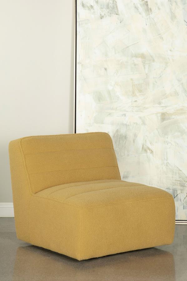Cobie Yellow Swivel Chair