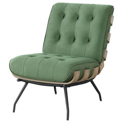 Aloma Green Accent Chair