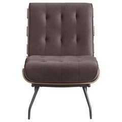 Aloma Brown Accent Chair