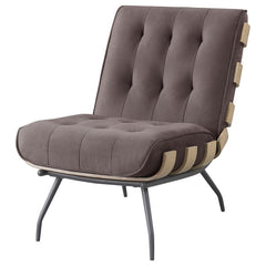 Aloma Brown Accent Chair