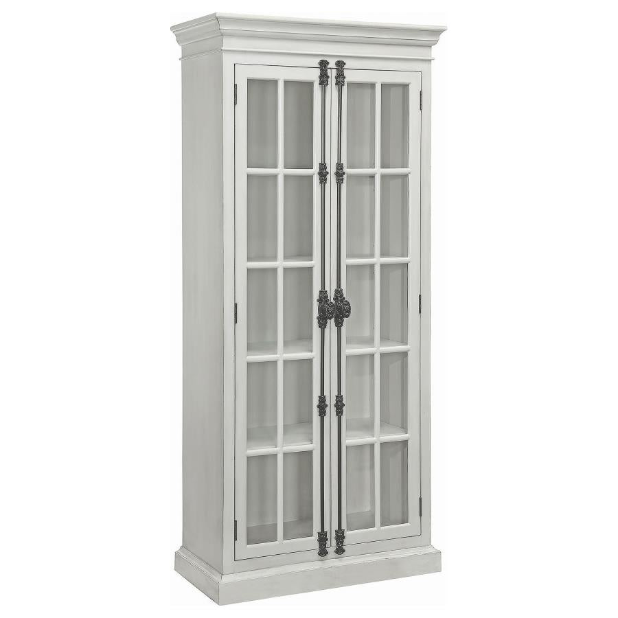 Toni White Curio Cabinet