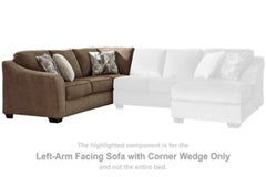 Graftin Left-Arm Facing Sofa with Corner Wedge