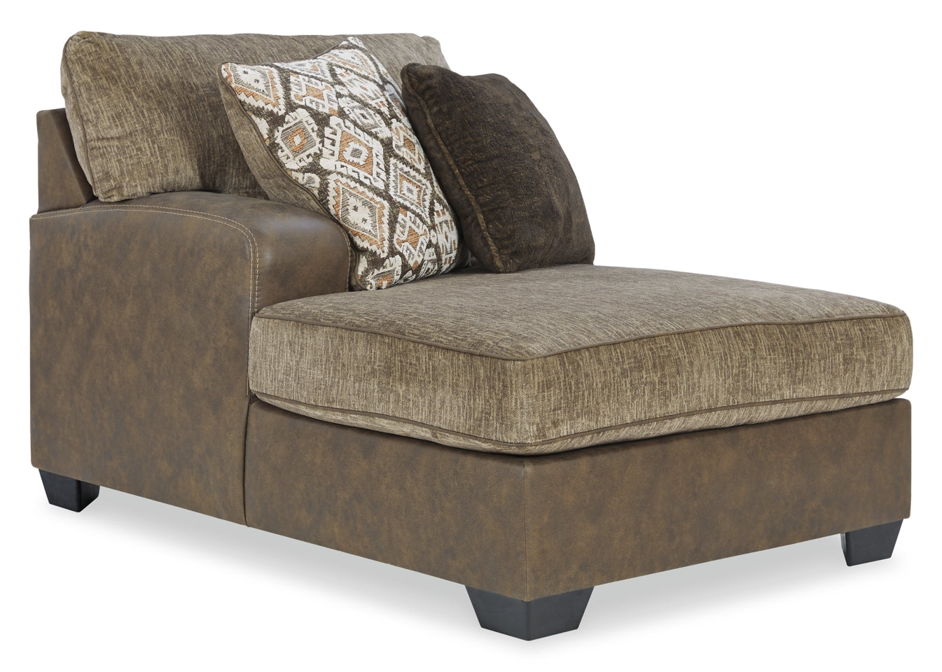 Abalone 3-Piece Sectional with Ottoman - PKG002370