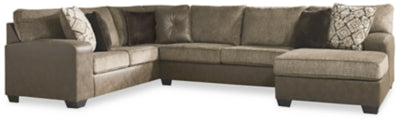 Abalone 3-Piece Sectional with Chaise - 91302S2