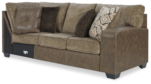 Abalone 3-Piece Sectional with Ottoman - PKG002370