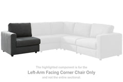Candela Left-Arm Facing Corner Chair
