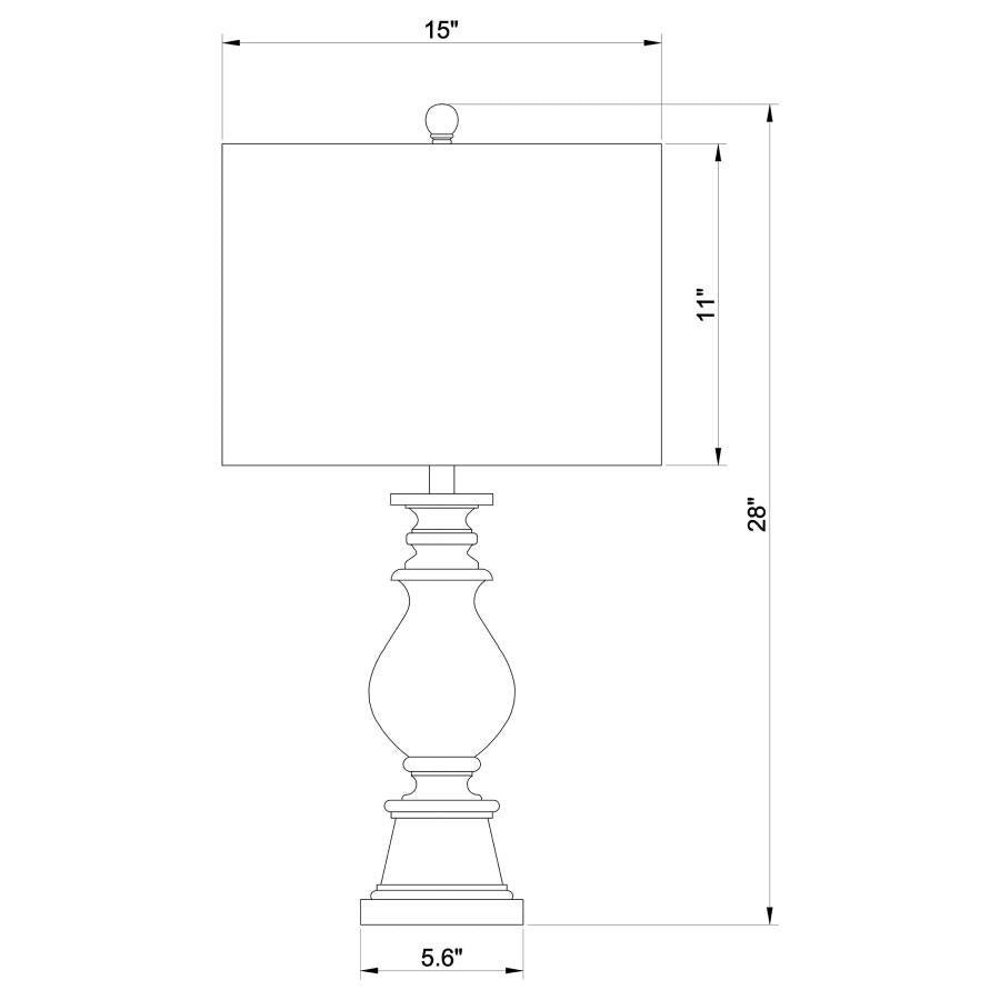 Brie Gold Table Lamp