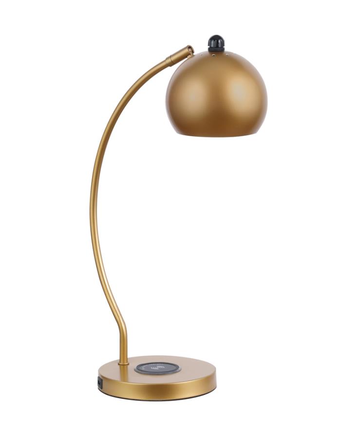 Andreas Gold Table Lamp