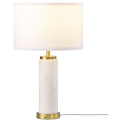 Lucius White Table Lamp