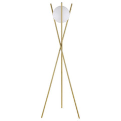 Yamileth Gold Floor Lamp