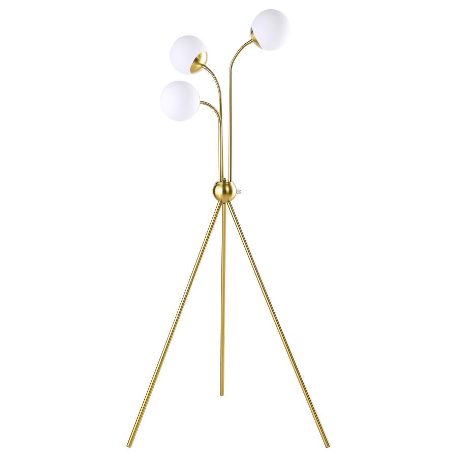 Miley Gold Floor Lamp