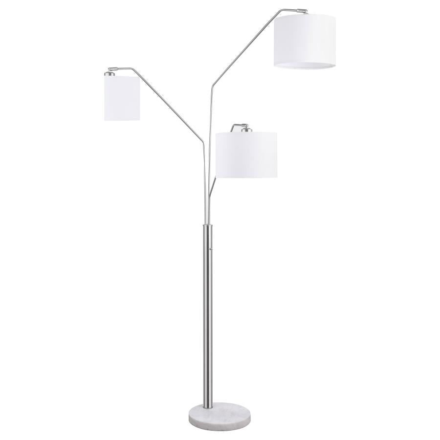 Jirou Silver Floor Lamp