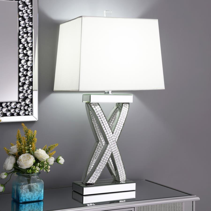 Dominick Silver Table Lamp