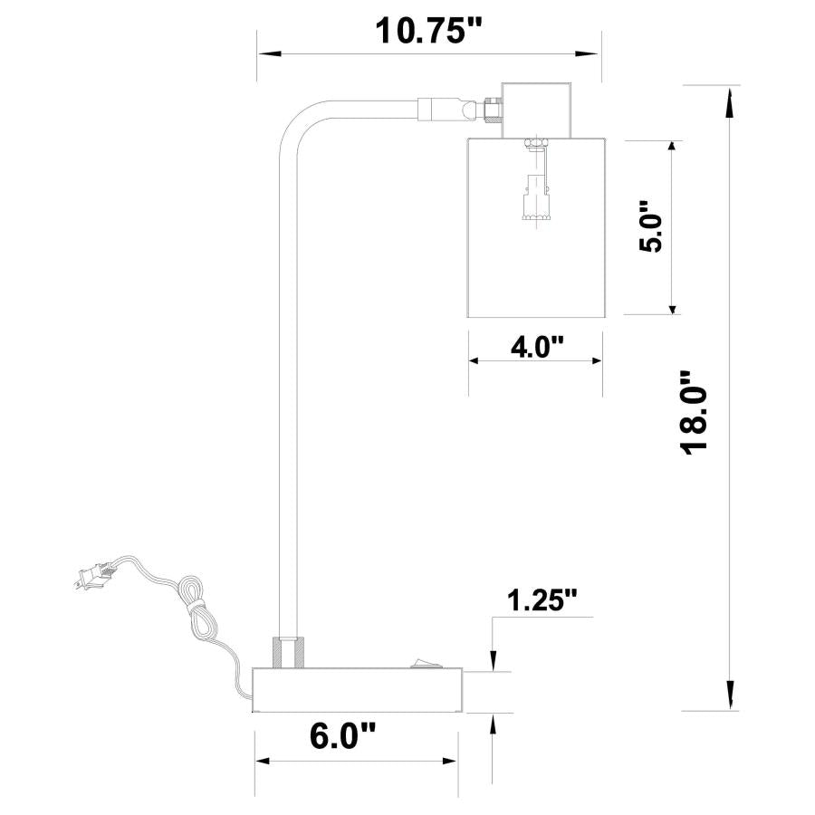 Cherise Gold Table Lamp