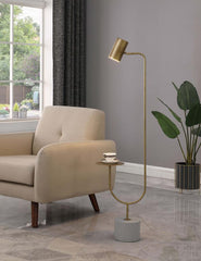 Jodie Gold Floor Lamp