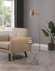 Jodie Gold Floor Lamp