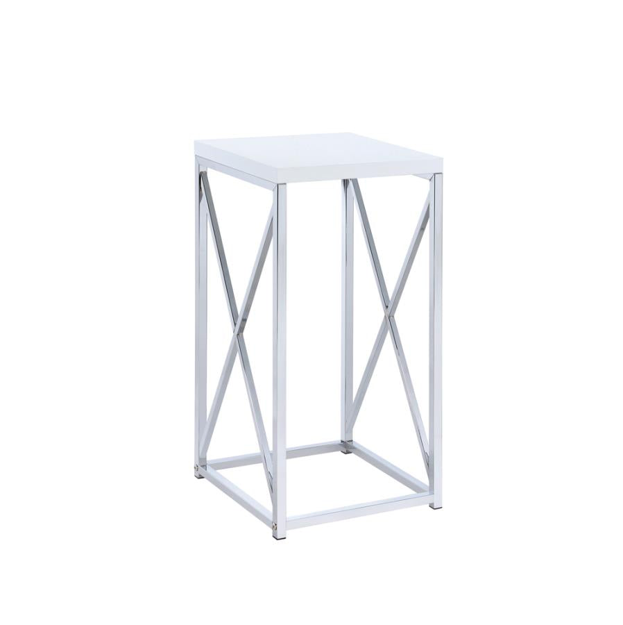 Edmund Silver Side Table