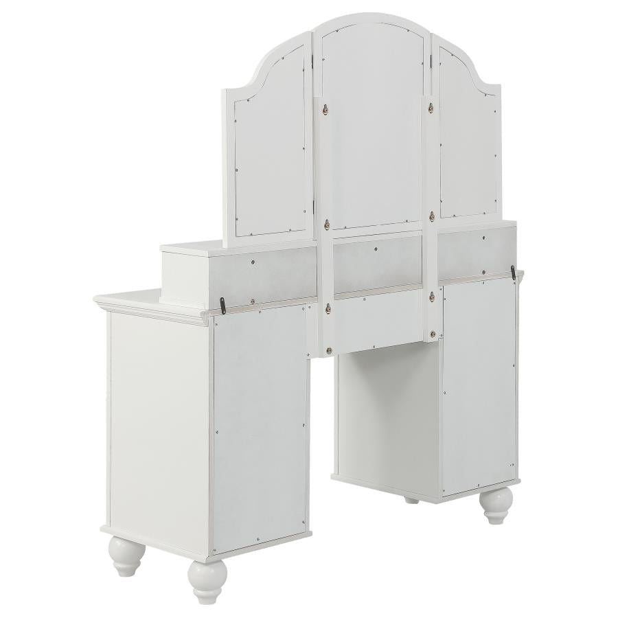Reinhart White Vanity Set