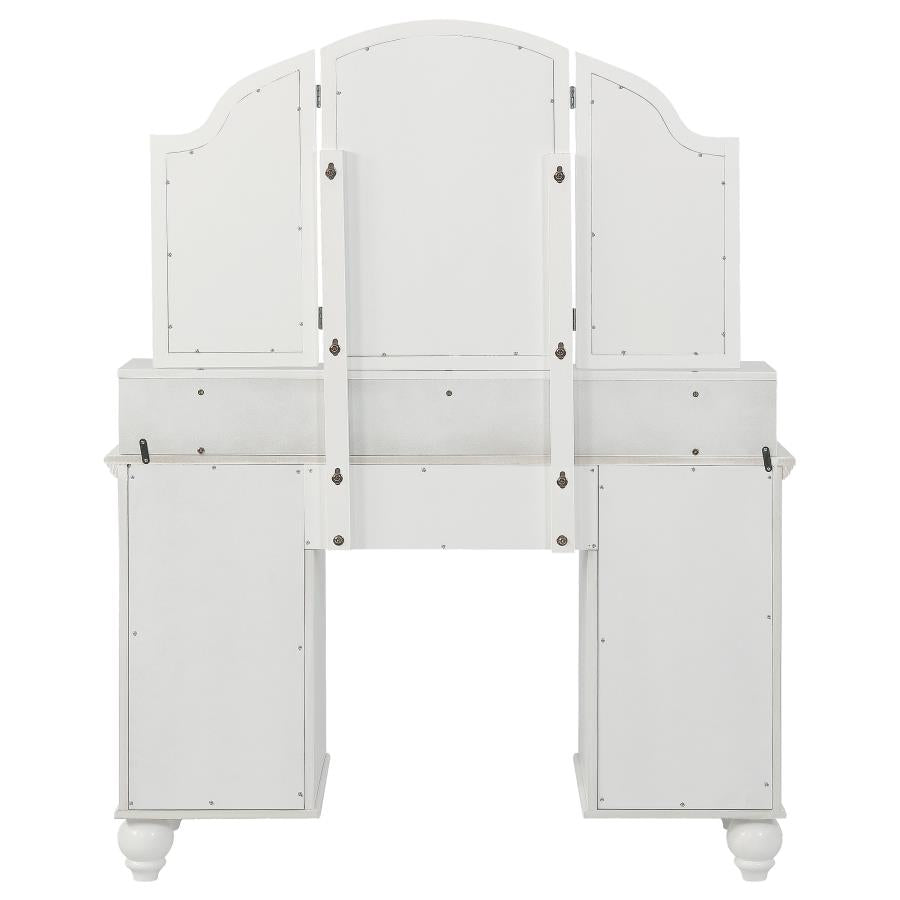 Reinhart White Vanity Set