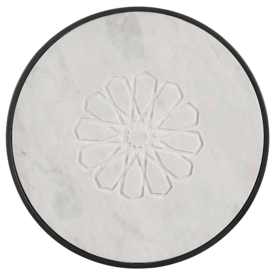 Kofi White Side Table