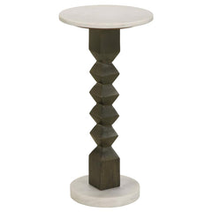 Colette White Side Table