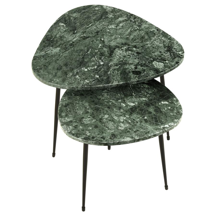 Tobias Black 2 Pc Nesting Table