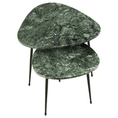 Tobias Black 2 Pc Nesting Table
