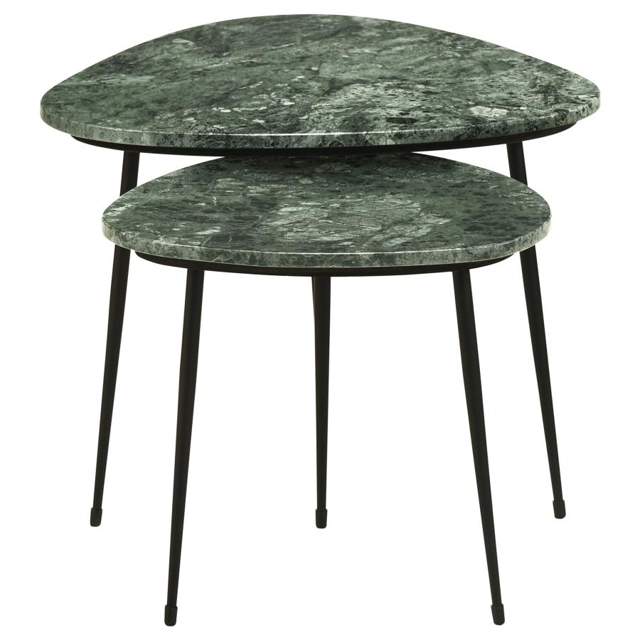 Tobias Black 2 Pc Nesting Table