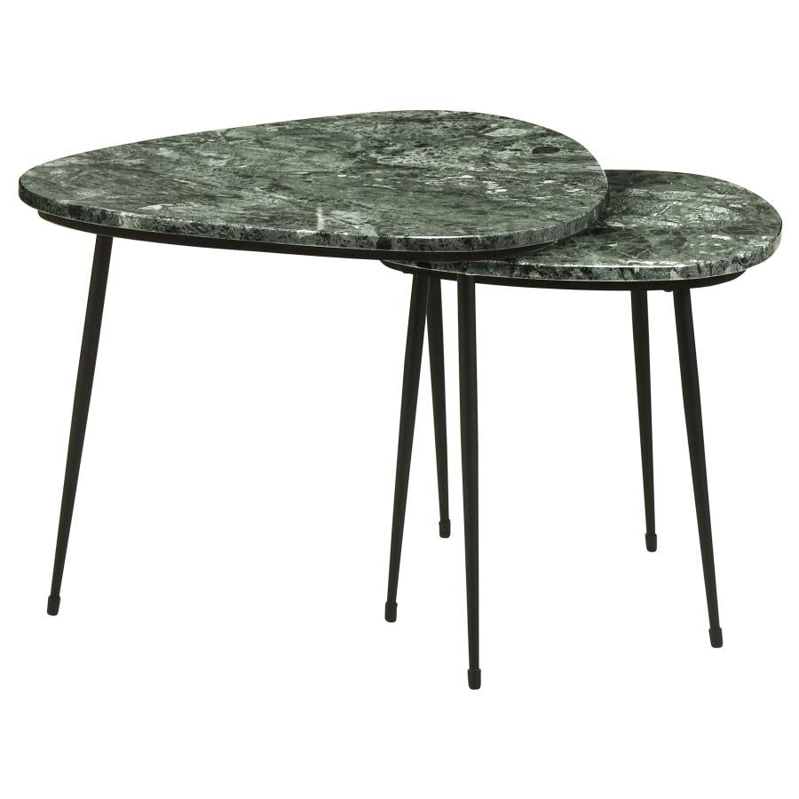 Tobias Black 2 Pc Nesting Table