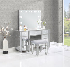 Allora Silver Vanity Set