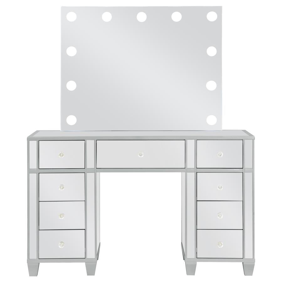 Allora Silver Vanity Set