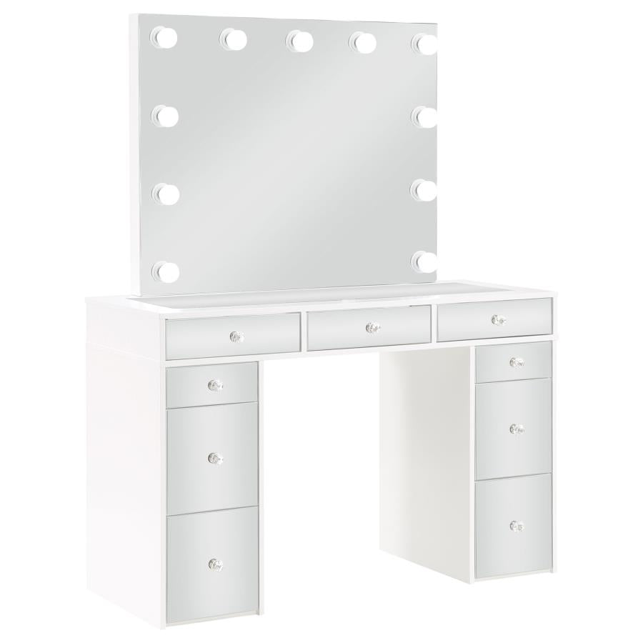 Regina White Vanity Set